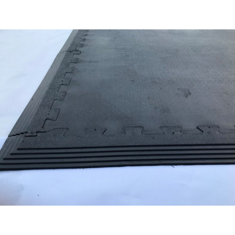 Gym Mat/ Fitness mat Ameoba Top - 1m x 1m thickness 17mm  4-side Interlocikng mat