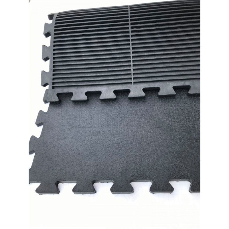 Gym Mat/ Fitness mat Ameoba Top - 1m x 1m thickness 17mm  4-side Interlocikng mat