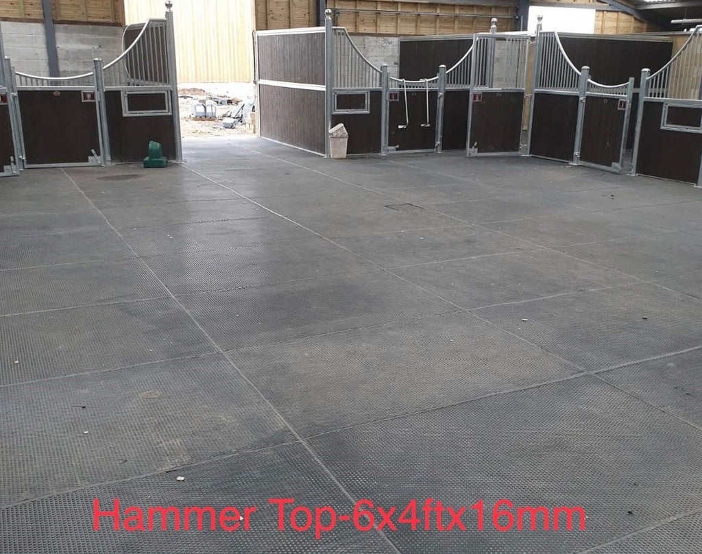 Horse / Cow Mat Hammer Top 6 x 4 x 12mm/14mm/16mm/17mm/24mm-Straight Edge