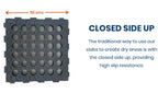 Heavy Duty Mud Control Plastic Slab/Size-50CMX50CM