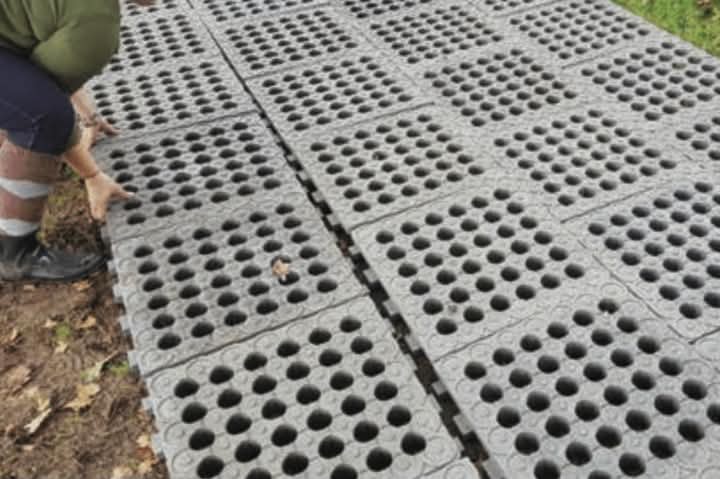 Heavy Duty Mud Control Plastic Slab/Size-50CMX50CM