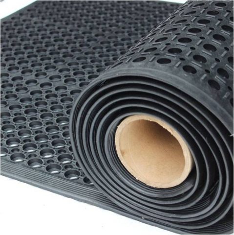 Rubber Ramp Mat Roll – Durable, Safe, and Slip-Resistant/Size-90cmx10mx12mm