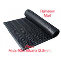 Industrial Wave Mat 90 x 150 cm x 12mm Thickness Ramp Edge