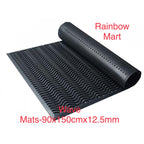 Safety Mat -Wave Mat 90 x 120cm x 12mm Thickness Ramp Edge