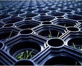 Rainbow-Long Runner Rubber Grass/Ring Roll Mat 1M X 4M, 6M,10M and 10.5 Meter- Length X 22mm Thickness