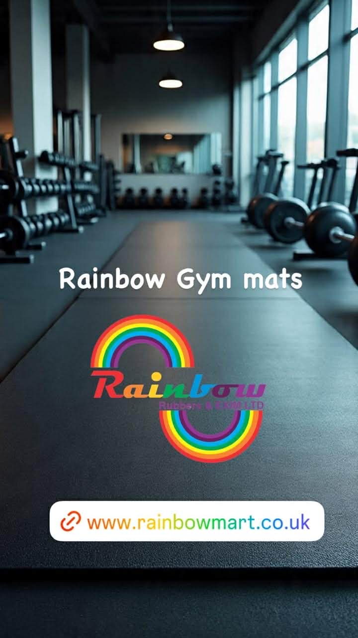 Ameoba Top / Stable / Gym / Garage Rubber Mat 6x4ftx12mm And 17mm